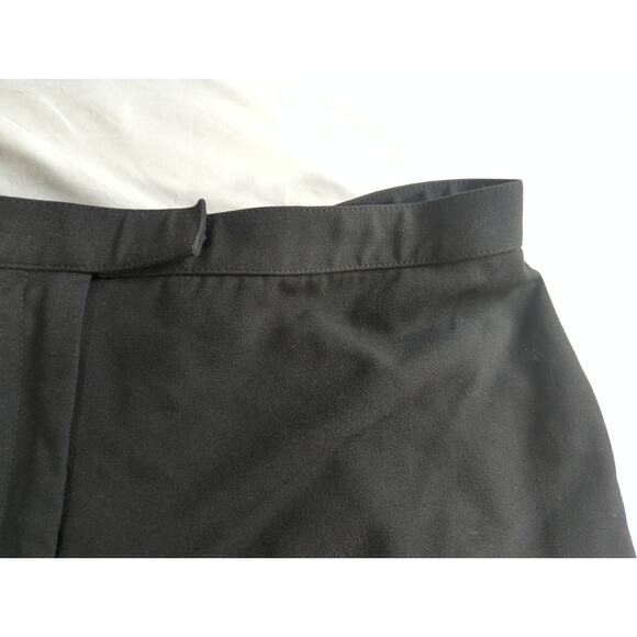 Sag Harbor Women’s Stretch Dress Pants Size 14 Petite Short Black Grey Trousers - Picture 5 of 12